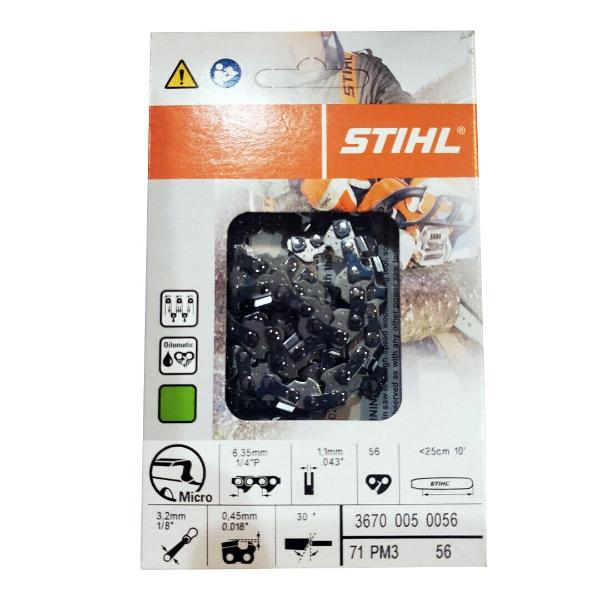 STIHL 36700000064 - Cadena motosierra STIHL 1/4 Picco Micro 64 eslaboes