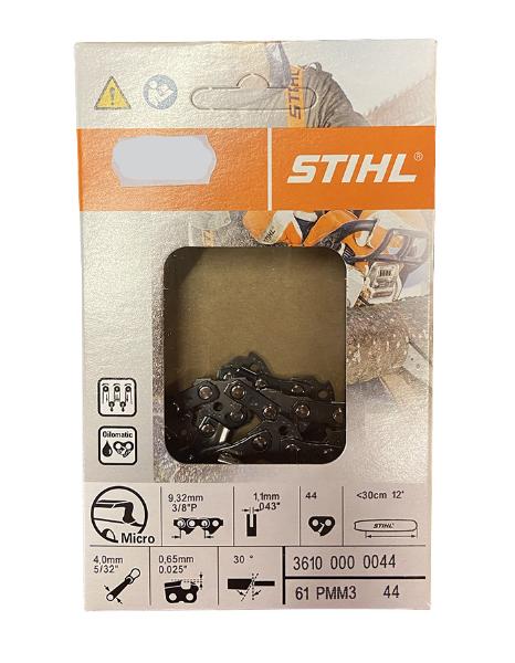 STIHL 36100000044 - Cadena motosierra STIHL 3/8 Picco Mini 44 eslabones