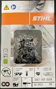Original Diamantkette Mit Widia Stihl Duro 3/8 Für Motorsägen