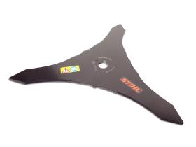 STIHL 40007134100 - Cuchilla para matorrales STIHL de Ø350mm y 3 puntas