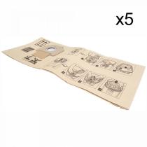 STIHL 49015009003 - Pack de bolsa de filtro para aspiradora STIHL [5 unidades]