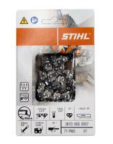 STIHL 36700000057 - Cadena motosierra STIHL 1/4" Picco Micro 57 eslabones