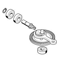 STIHL 42496407300 - Juego de piñones reductora vareadora de dedos STIHL