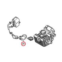 STIHL 11370841600 - Cubierta del capuchón de bujía motosierra STIHL