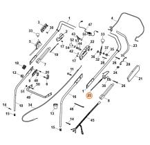 STIHL 61077007510 - Conjunto cable tracción cortacésped VIKING