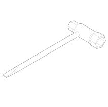 STIHL 00008903401 - Llave para ajuste de cuchillas biotrituradoras STIHL