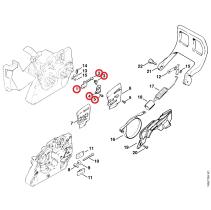 STIHL 11210071021 - Juego de tensado de cadena motosierra STIHL