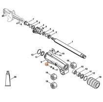 STIHL 95940211000 - Tornillo de engrase vareador STIHL