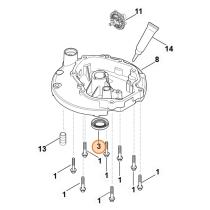 STIHL 00029925504 - Retén cigüeñal motor Kohler 27x40x7mm