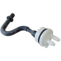 STIHL 41803501402 - Pieza de unión latiguillos depósito combustible STIHL