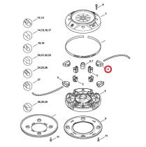 STIHL 40057138301 - Pasahilo cabezal STIHL Durocut 40-4