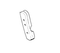 STIHL 41167916805 - Pieza de apriete dcha.carcasa AV manillar