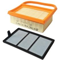 STIHL 42381404403 - Kit filtro de aire y prefiltro para tronzadora STIHL