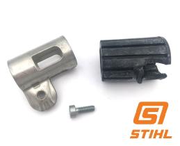 STIHL 41807904700 - Juego abrazadera y silentblok sistema AV motor