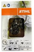 STIHL 36700000028 - Cadena de motosierra STIHL 1/4" Picco Micro 28 eslabones