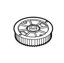 STIHL 63927641000 - Polea dentada correa de cuchillas cortacesped STIHL RMA765V