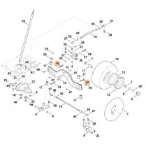 STIHL 90273181450 - Tornillo de cabeza redonda M6x60mm