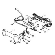 STIHL VB017901300 - Conjunto de empuñadura de acelerador vareadora STIHL