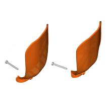 STIHL 41477909103 - Juego protectores salvamanos desbrozadora STIHL
