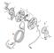 STIHL 49155000827 - Manguera de presión hidrolimpiadora STIHL RE 129 Plus