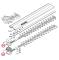 STIHL 42287106051 - Juego de cuchillas cortasetos STIHL 600mm