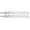 STIHL 42307106053 - Juego de cuchillas cortasetos de altura HL 50cm