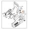 STIHL 11296405000 - Horquilla de suplemento freno cadena motosierra STIHL