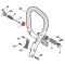 STIHL 11417912802 - Silentblock de tope sistema antivibración motosierra STIHL