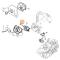 STIHL 11461216100 - Palanca accionamiento aire motosierra STIHL