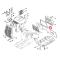STIHL 41161490500 - Junta tapa de filtro de aire desbrozadora STIHL