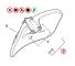 STIHL 00000071043 - Jgo.tornillos protector corte desbrozadora STIHL [10 uds]