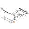 STIHL 41371824504 - Muelle del gatillo del mando de acelerador STIHL