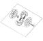 STIHL 41471602002 - Conjunto de embrague desbrozadora STIHL