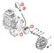 STIHL 41804001308 - Módulo de encendido motor STIHL 4-MIX®