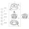 STIHL 40057139701 - Tapa inferior cabezal AutoCut 56-2