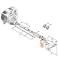 STIHL 00007908803 - Ojal de anclaje arnés máquina STIHL con vástago de Ø25,4mm