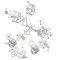 STIHL 11450302001 - Conjunto de pistón motosierra STIHL