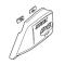 STIHL 11406401700 - Tapa del piñon de cadena motosierra STIHL