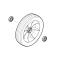 STIHL 63607000400 - Conjunto de rueda cortacésped STIHL y VIKING