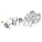 STIHL 11391200601 - Carburador C1Q-S119 para motosierra STIHL