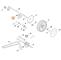 STIHL 63757632800 - Soporte eje ruedas traseras cortacésped STIHL y VIKING