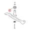 STIHL 63647002510 - Polea del cigüeñal cortacésped VIKING y STIHL