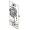 STIHL 41800201208 - Conjunto de cilindro y pistón Ø38mm STIHL 4-MIX®