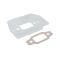 STIHL 11431400401 - Conjunto chapa refrigeración y junta escape motosierra STIHL