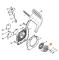 STIHL 11431950400 - Polea de arranque motosierra STIHL