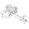 STIHL 11236402901 - Pieza de unión bomba de aceite motosierra STIHL