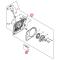 STIHL 11400802103 - Conjunto de mecanismo de arranque motosierra STIHL