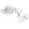 STIHL 11230071004 - Juego engranaje y tornillo tensor de cadena motosierra STIHL