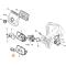 STIHL 11371216900 - Cámara deflectora filtro de aire motosierra STIHL