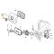STIHL 11371401902 - Conjunto tapa de filtro de aire motosierra STIHL